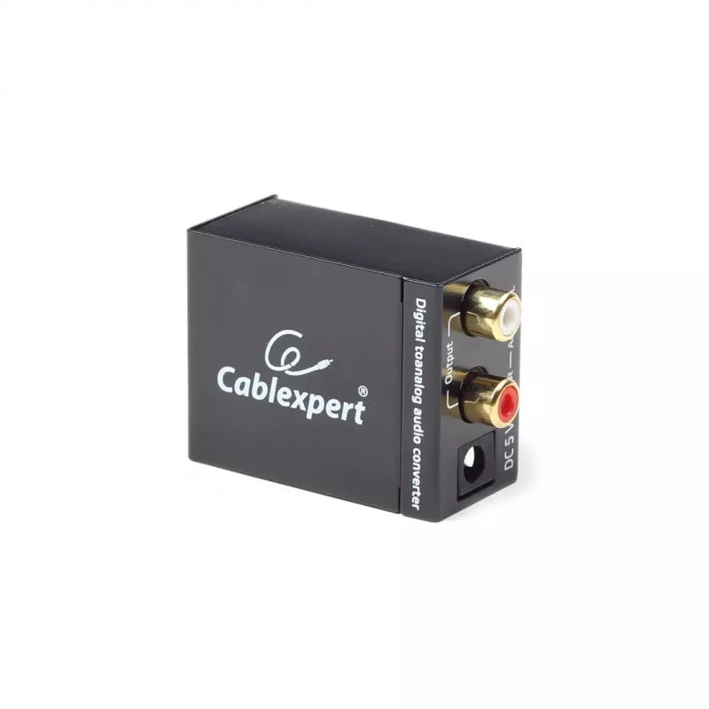 Gembird DSC-OPT-RCA-001 audiomuunnin musta