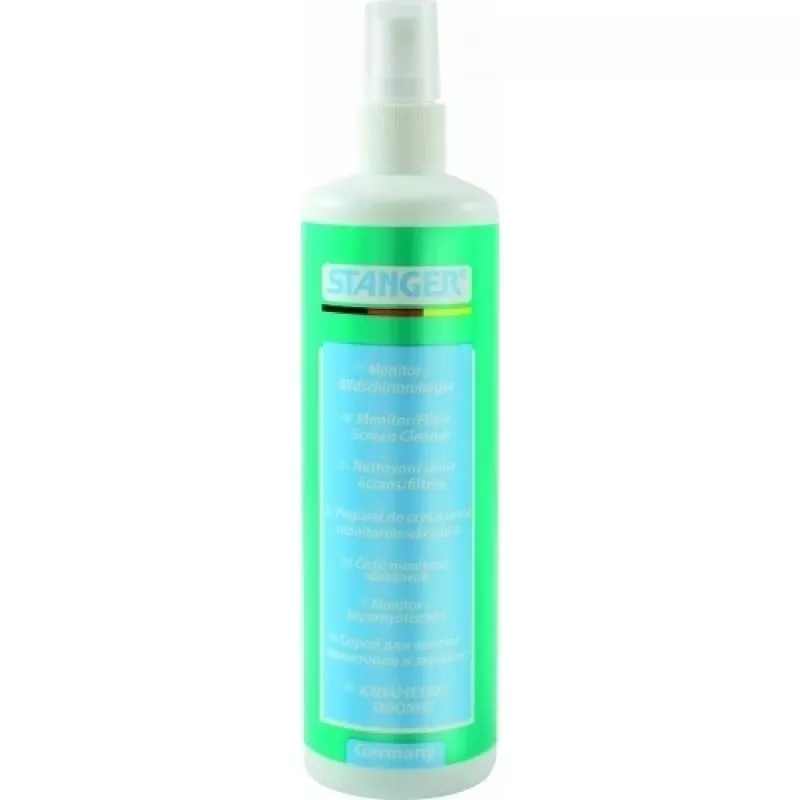 STANGER näytönpuhdistusaine, 250 ml (25 kpl)