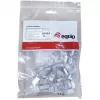 Suojattu RJ45-liitin EQUIP Cat 8.1, liitin, hopea, 50 kpl, 11,7×22,5 mm, 3,7 g