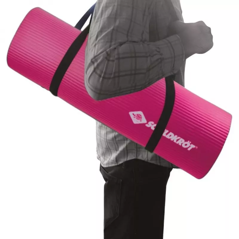 Schildkröt Fitness 960070 -harjoittelumatto, yleiskäyttöinen harjoittelumatto, pinkki
