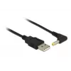 Virtakaapeli DeLOCK 85544 USB A 1,5 m musta
