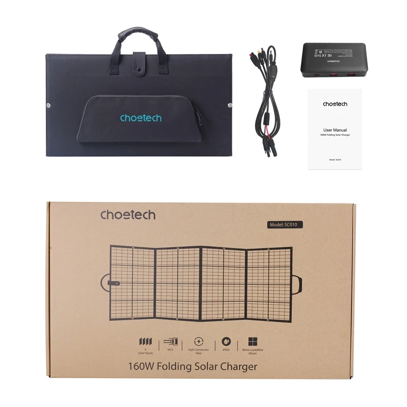Choetech SC010 160W taittuva aurinkolaturi