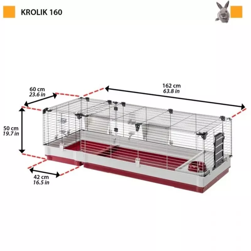 FERPLAST Krolik 160 - häkki