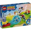 Rakennuslelu LEGO Sonic the Hedgehog 77001 Campfire Showdown lelusetti, 177 osaa, 1 minihahmo, ikä 7+