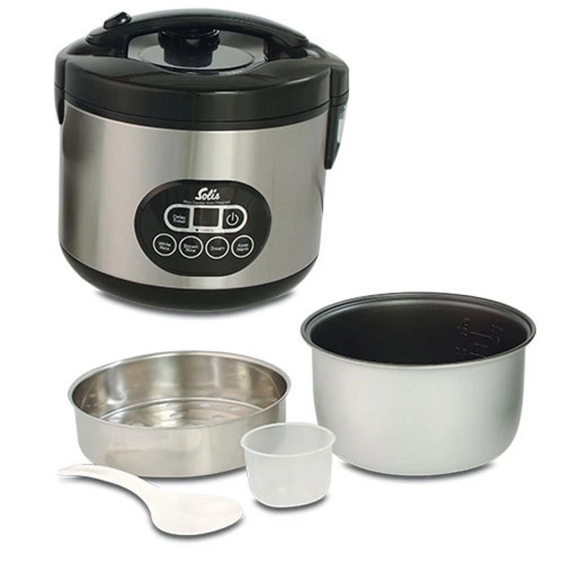 Riisinkeitin Solis 979.30 1,2 L 500 W ruostumaton teräs