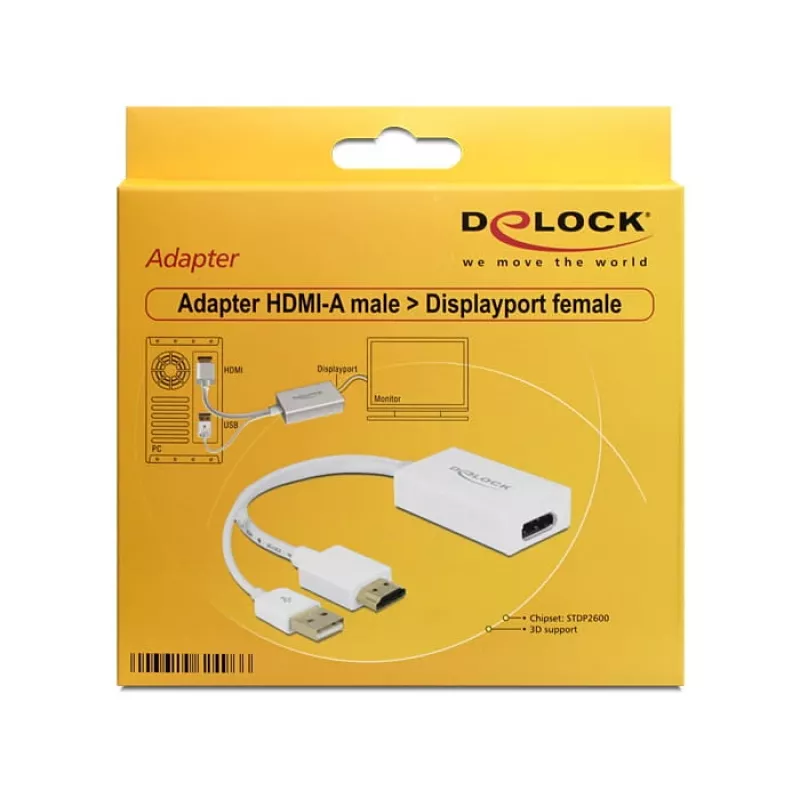 Videokaapelisovitin DeLOCK 62496