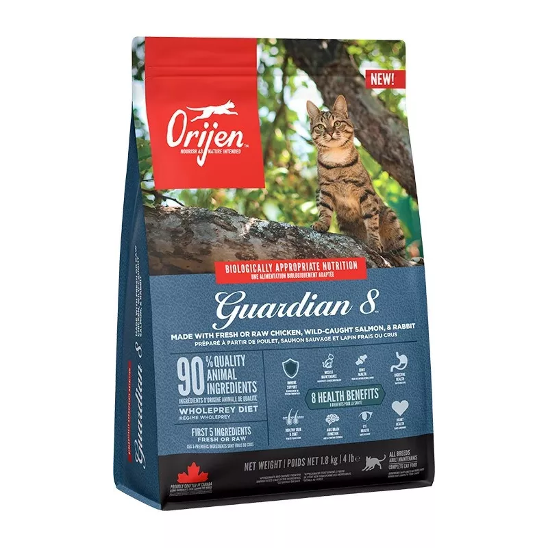 ORIJEN Guardian 8 - kuivaruoka kissoille - 1,8 kg