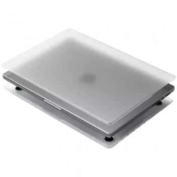SATECHI Eco Hardshell Case MacBook Pro 14 -läppärille - läpinäkyvä