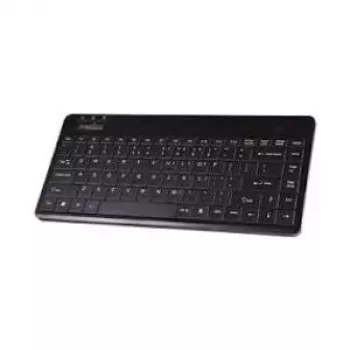 Perixx PERIBOARD-409 U, DE, Mini-USB-näppäimistö, musta