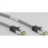 Goobay CAT 8.1 -patchkaapeli, S/FTP (PiMF), harmaa, 0,5 m - LSZH halogeeniton, kupari AWG 24 (55135)