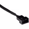 RGB-haaroituskaapeli Alphacool 18681 muovi musta 600 mm