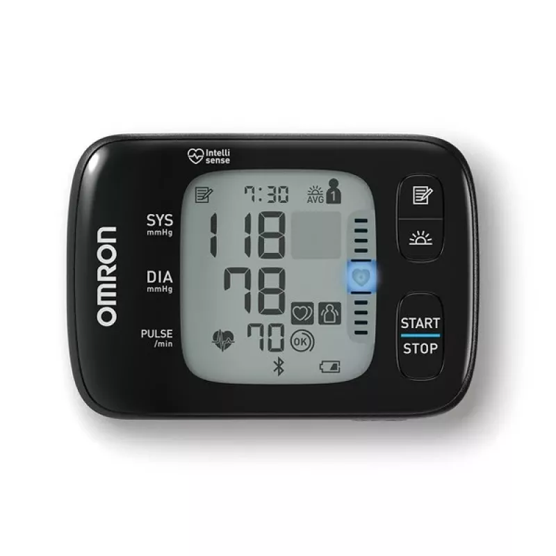 Omron RS7 Intelli IT ranneverenpainemittari automaattinen 2 käyttäjää