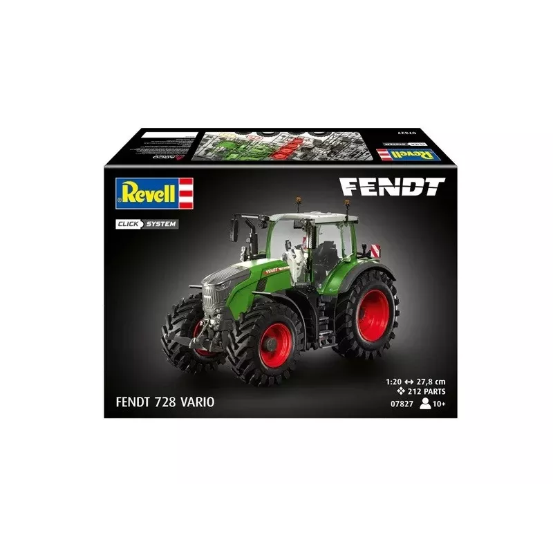 Muovipienoismalli traktori Fendt 728 Vario