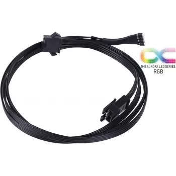 Alphacool 18541 - 1 m - Molex (4-napainen) - Molex (4-napainen) - suora - suora - musta (18541)