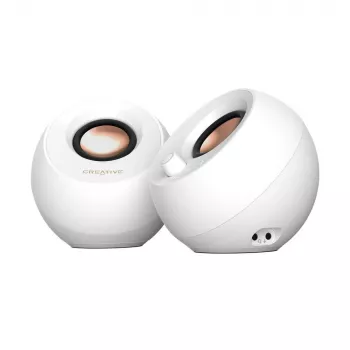 Creative Labs Pebble Pro valkoinen Klinke USB-A/C Bluetooth-digitaalivahvistin - kaiuttimet - Bluetooth 5 (51MF1710AA003)