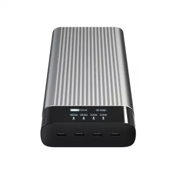 HYPER HJ245B varavirtalähde 27000 mAh hopea