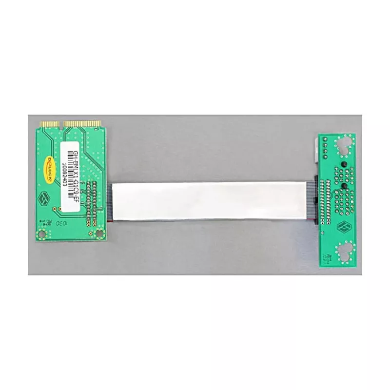 Riser-kortti Mini PCI Express > PCI Express x1 vasemmalle suunnattu