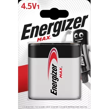 ENERGIZER EN MAX 4.5V1 - MAX, alkaliparisto, 4,5V, 1 kpl:n pakkaus (E301530300)