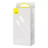 Baseus Dynamic -kaapeli USB–Lightning, 2,4A, 2m (valkoinen)