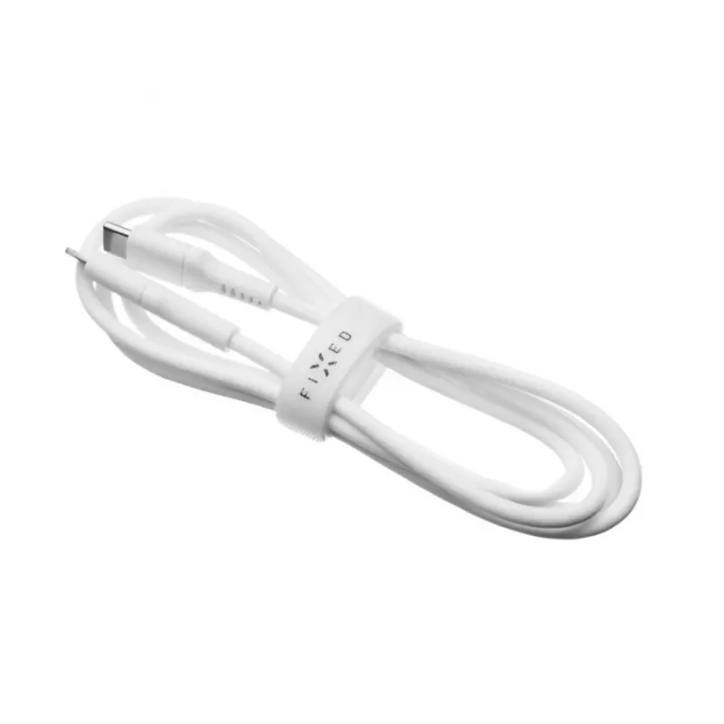 USB-C–USB-C-kiinteä kaapeli FIXED FIXDLS-CC2-WH, 2 m, 60 W
