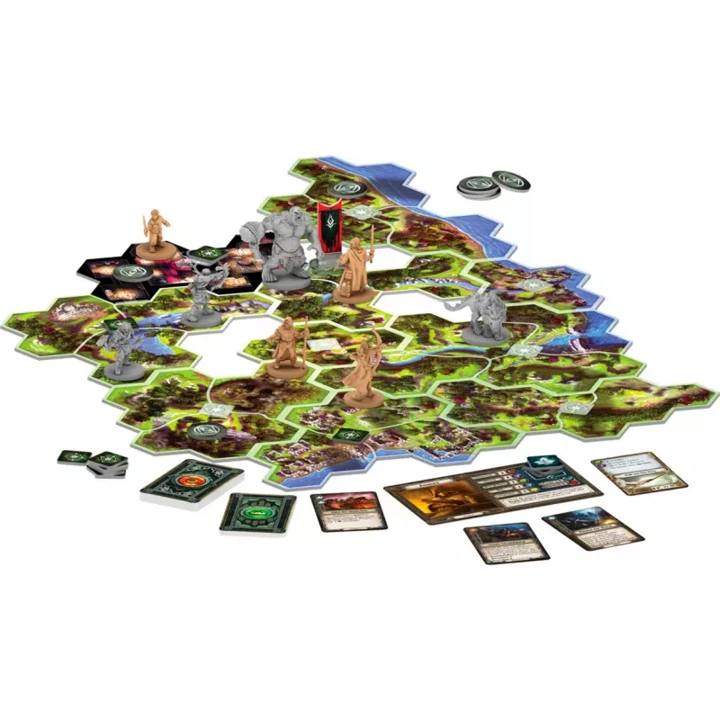 Asmodee Taru sormusten herrasta: Matka Keski-Maahan, lautapeli
