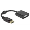 Sovitin DisplayPort 1.2 uros VGA naaras DeLOCK 61006