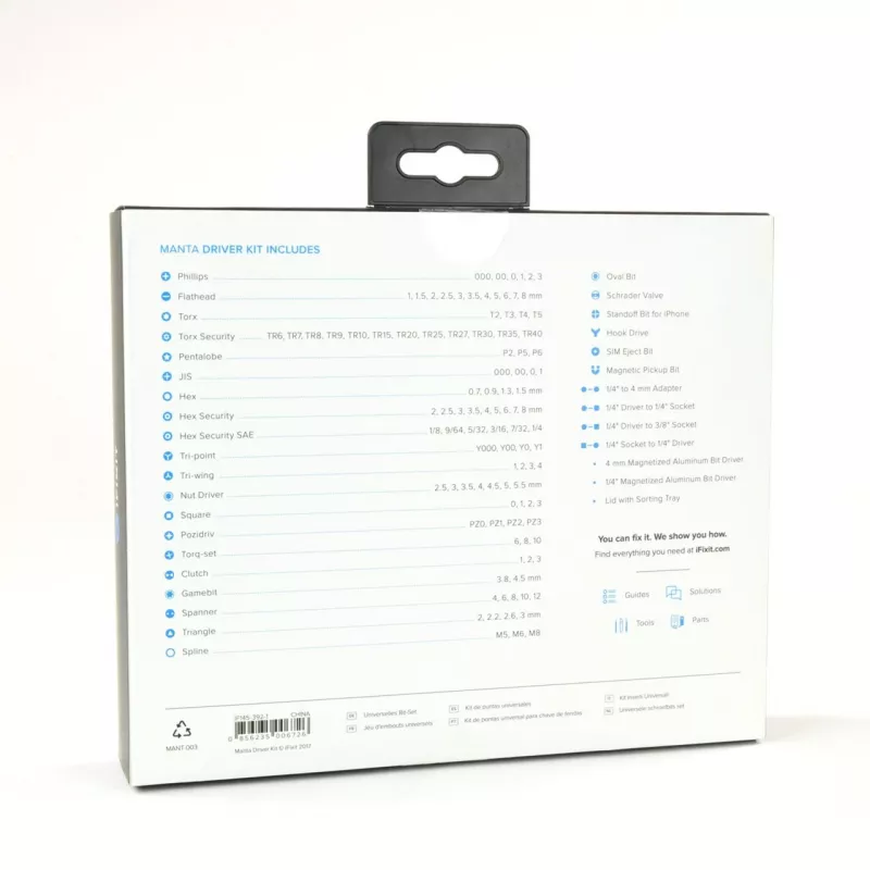 iFixit EU145392 ruuvinväännin-bitti 112 kpl