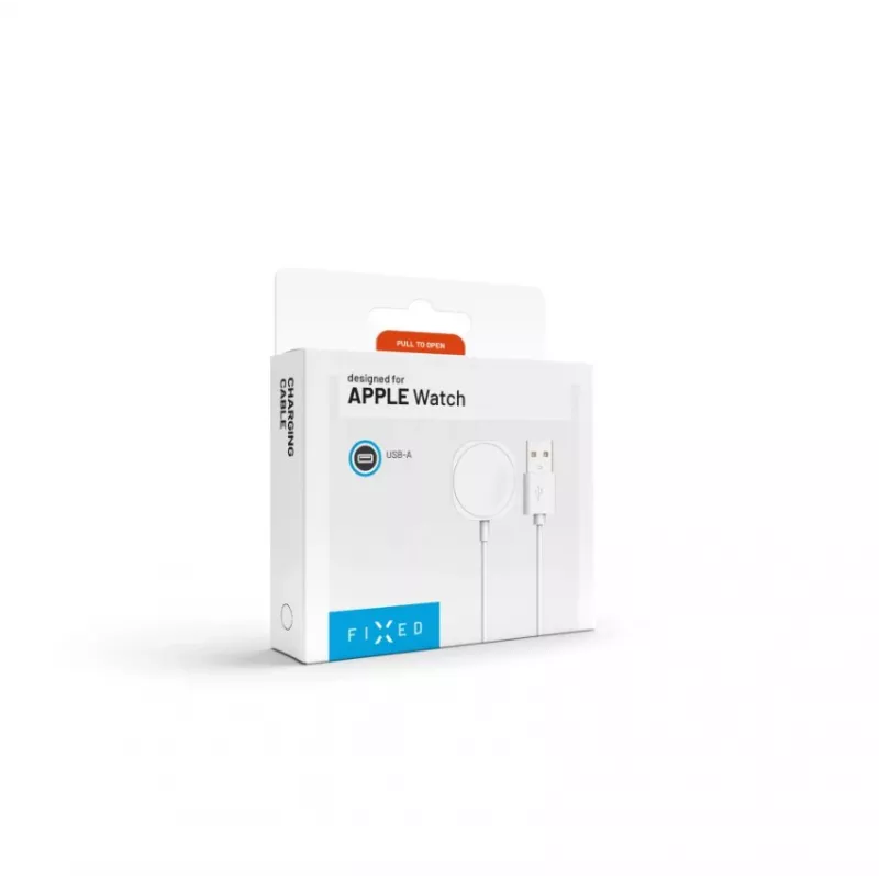 FIXED FIXDW-AW -latauskaapeli Apple Watchille, USB-A magneettilaturiin, 1 m
