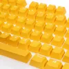 Näppäinhattusarja Ducky DKSA109-DEPDYDYYWO1 keltainen PBT Double-Shot DE-asettelu 109 näppäintä