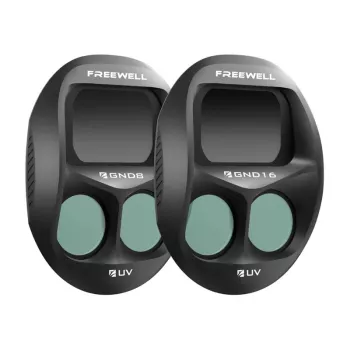 Kameransuodatinsarja Freewell DJI Mavic 4 Pro -kameraan — liukuvärisuodattimet (GND) 2 kpl