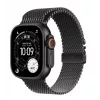 Älykello Apple Watch Ultra 3 GPS + Cellular 49 mm Black Titanium -kotelo Black Titanium Milanese Loop -rannekkeella Medium