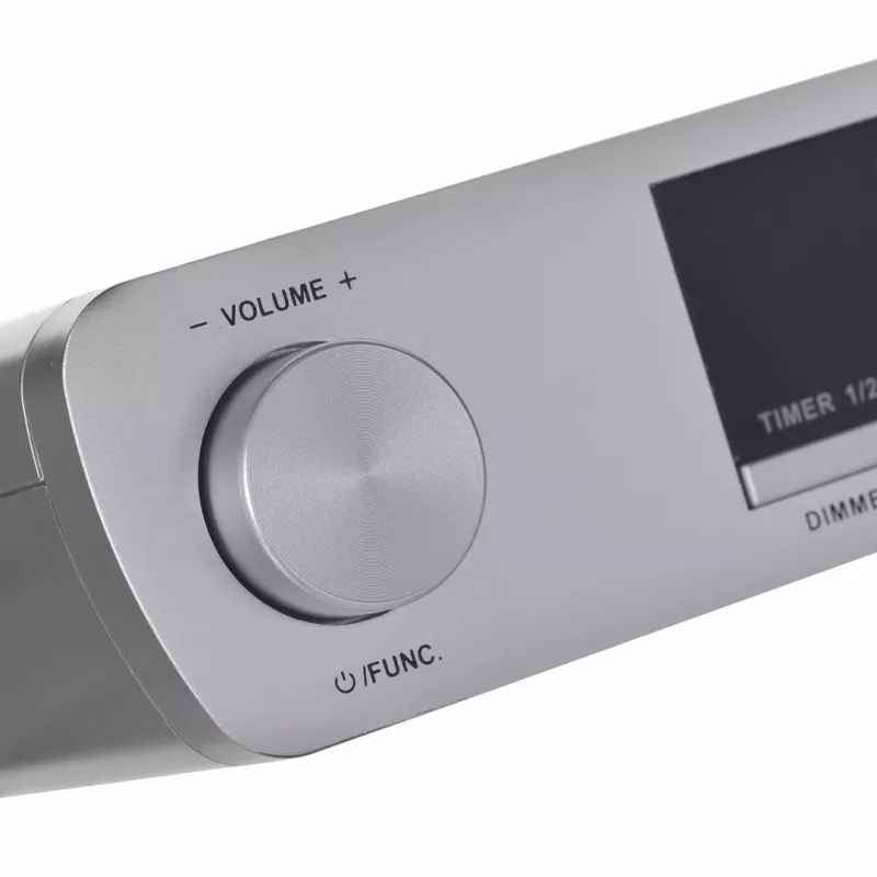 Keittiöradio BLAUPUNKT KR14BT Bluetooth, UKW, LED-näyttö, 2x0.8W, verkko/paristo, harmaa