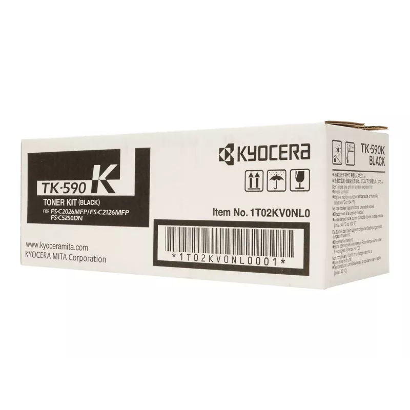 KYOCERA TK-590K värikasetti 1 kpl alkuperäinen musta