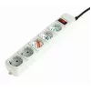 Pistorasialista Gembird SPG3-B-6C 1,8 m 5 AC-pistorasiaa