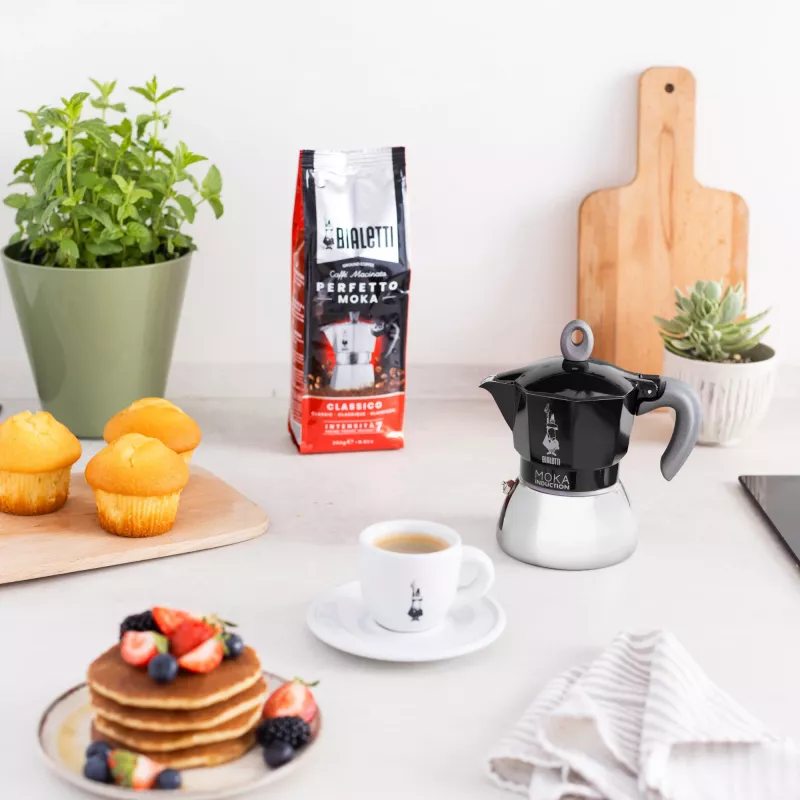 Bialetti Moka Induction mokkapannu 2 kuppia