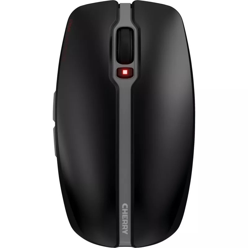CHERRY Stream Desktop Recharge näppäimistö hiiri sisältyy yleismalli RF langaton AZERTY belgia musta