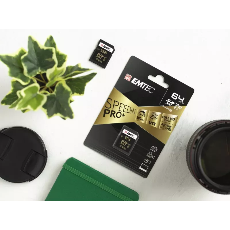 Emtec 256 GB UHS-II SpeedIN Pro+ flash-muisti