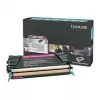 Lexmark - värikasetti - suuri tuotto - 1 x magenta - 10000 sivua - LRP / LCCP (0C736H1MG)