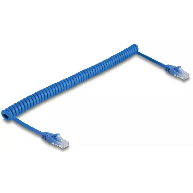 Verkkokaapeli DeLOCK 90197 sininen 1,2 m Cat6 U/UTP