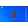 SAVIO LA-06/B 30 W seinälaturi, USB-A + USB-C, Quick Charge, Power Delivery 3.0, musta