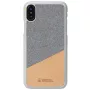 Krusell Tanum -suojakotelo iPhone XS Max 16,5 cm beige