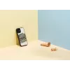 Man and Wood -puhelinkotelo iPhone 12 mini — valkoinen härkäkuosi