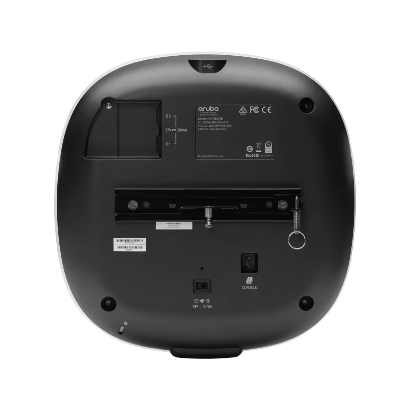 HPE - Aruba AP-535 (RW) - Campus - radiokeskus ZigBee Bluetooth 5.0 ZigBee Bluetooth Wi-Fi 6 2,4 GHz 5 GHz