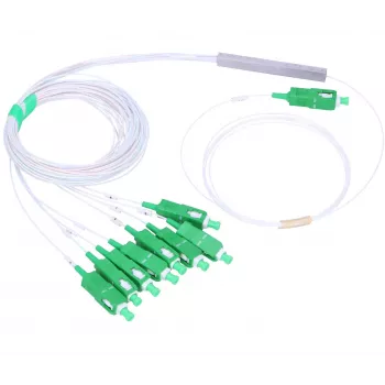 Extralink 1:8 PLC SC/APC -splitteri, 900um, 1m