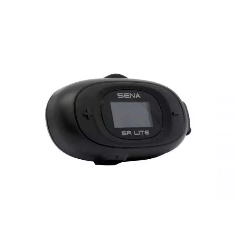 Motorrad-Intercom Sena 5R Lite Bluetooth 5.1 700 m kantama LCD-näytöllä ja universaalilla kaksoiskypärämikrofonisarjalla