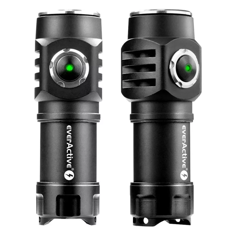 Uudelleenladattava everActive FL-50R Droppy LED-taskulamppu