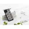 iKins puhelinkotelo iPhone 11 Pro – musta pyramidikuvio