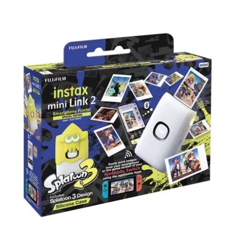 Tulostin, Fujifilm, Instax Mini Link 2 Special Edition Nintendo, lämpö, Clay White
