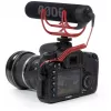 VideoMic GO, mikrofoni musta/punainen