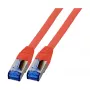 EFB-Elektronik RJ45 patchkaapeli Cat.6A S/FTP TPECat.7 raakakaapeli superflex punainen 5 m valmistaja: EFB Elektronik (K5525FRT.5)